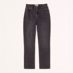 Abercrombie Curve Love Ultra High Rise 90s Straight Jeans